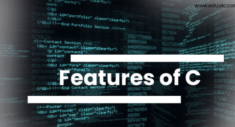 Features of C ++